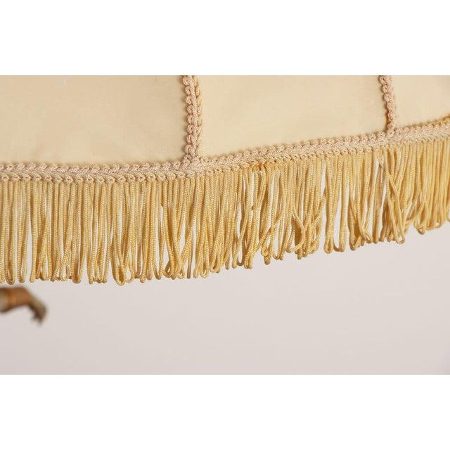 Large Art Deco Sculptural Lamp of Female Skater on Stepped Marble Base, 1930s For Sale - Image 9 of 13