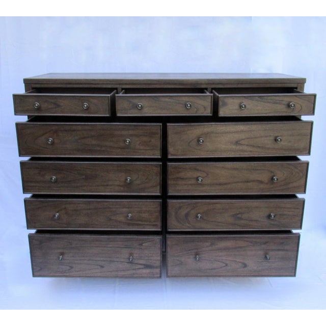 Arhaus Furniture Custom, "Pearson," 11-Drawer Highboy Chest, Dresser For Sale - Image 9 of 18