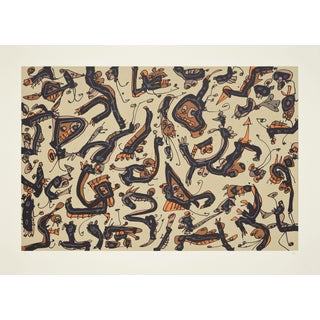 Antonio Saura, Abierta 1, 1989, Lithograph For Sale