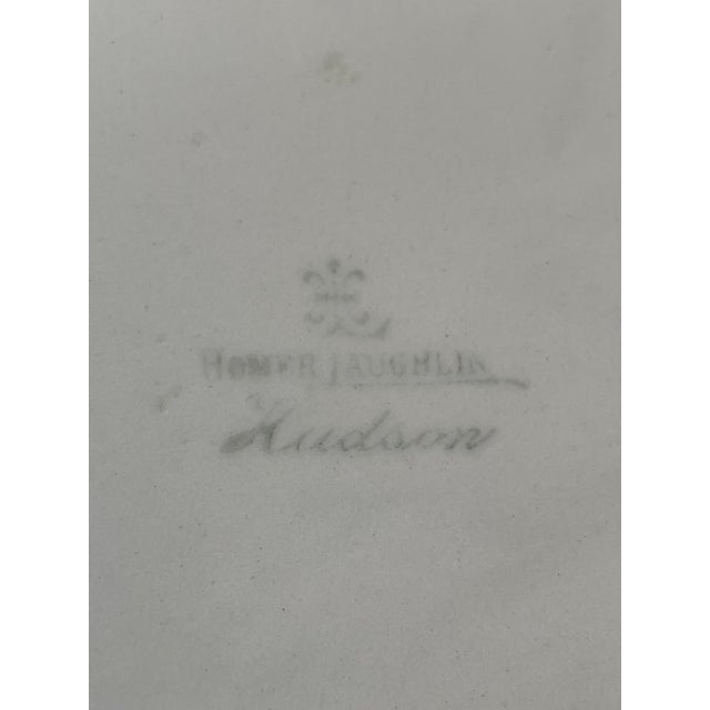 White Antique Homer Laughlin Hudson All White Covered Dish - Casserole For Sale - Image 8 of 12