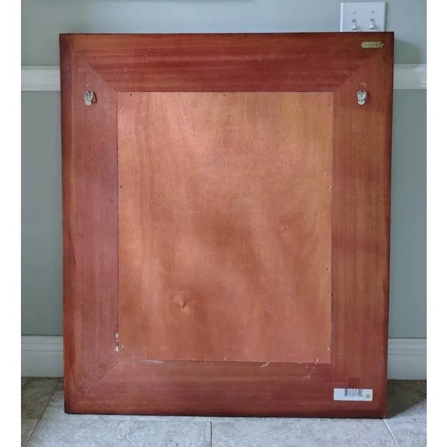 Ralph Lauren Mahogany Mirror For Sale In Los Angeles - Image 6 of 8