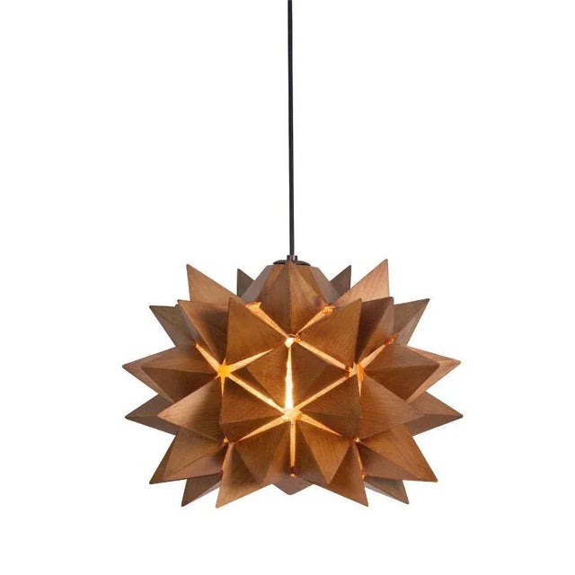 This lighting fixture has a unique design typical of its creator Vito Selma. The pieces snap open at just a touch so the...