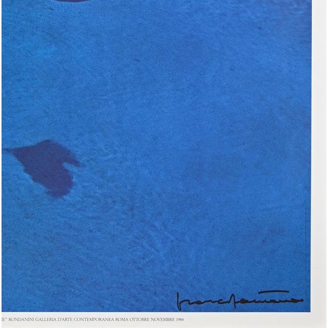 Swimming pools is a beautiful offset Exhibition poster realized by Franco Fontana in 1984. Offset poster realized in...