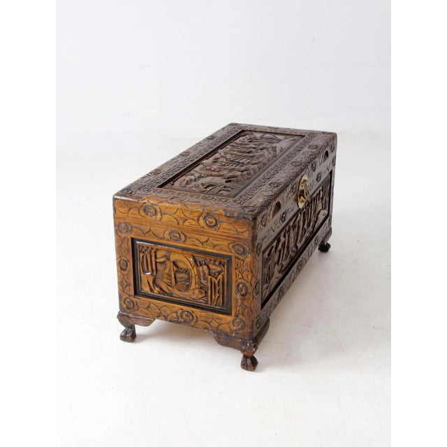 Antique Chinese Camphor Wood Chest For Sale - Image 15 of 16