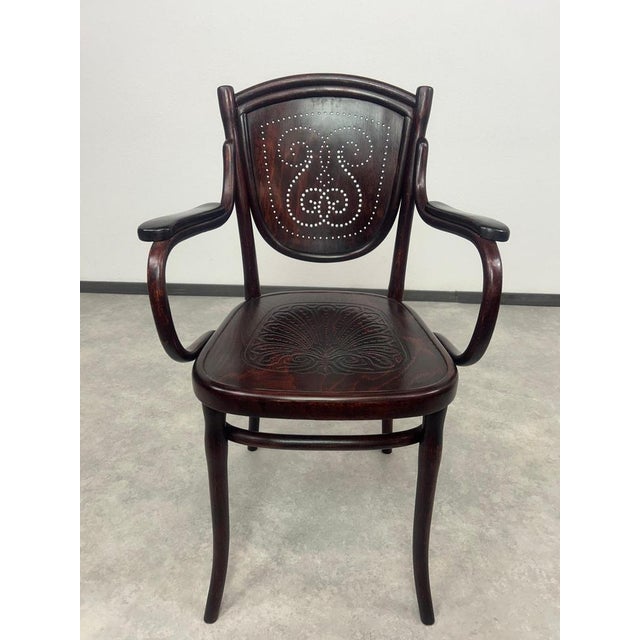 Set of Secession Armchairs from Thonet, 1890s For Sale - Image 6 of 13