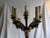 Metal French Empire Bronze Dore Candelabrum Featuring a Gilt Flame Finial; Possibly Thornier For Sale - Image 7 of 9