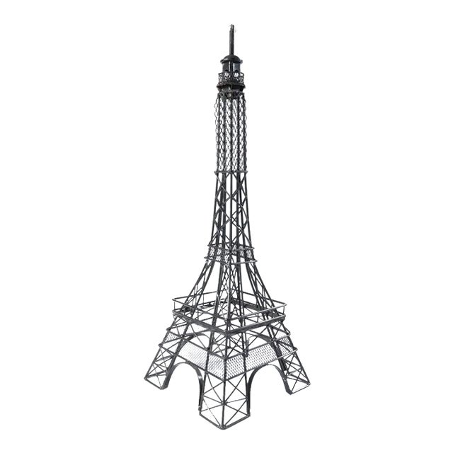 Late 20th Century Wire Eiffel Tower For Sale