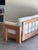 Sculptural Oak Sofa With Boucle Upholstery by Howard Furniture 1950s For Sale - Image 10 of 10