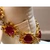 24 Carat Pink Tourmaline and 2.75 Carat Diamond Bracelet 18 Karat Yellow Gold For Sale - Image 16 of 18
