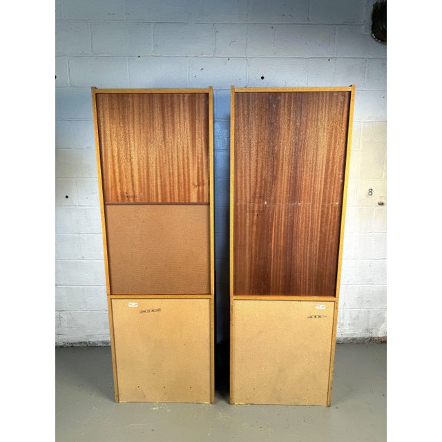 Mid 20th Century Vintage Modular Shelving Units by Van Pelt - Set of 2 For Sale - Image 12 of 12
