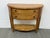 Design Plus Gallery presents the Newport Demi-lune Table From Ballard Designs. This classic half-moon console table is...