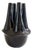 Vintage Portuguese Brutalist Flower Vase, 1990s For Sale