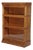 Antique Globe Wernicke School Oak Three Stack Bookcase C1920 For Sale