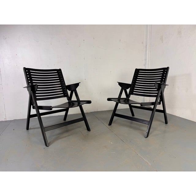Vintage Rex Easy Chairs in Plywood by Niko Kralj for Stol Kamnik, 1960s, Set of 2 For Sale - Image 10 of 10