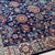 Persian Navy Blue Persian Mahal Hand-Knotted Wool Rug - 8' X 9'11" For Sale - Image 3 of 17