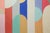 2026, Bauhaus Geometric Triptych Painting in Vivid Pastel Tones, Chromatic Deco Radiance, Acrylic Paint on Watercolor Paper For Sale - Image 9 of 11