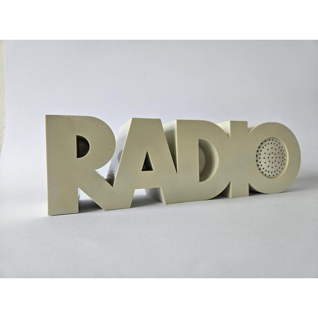 Mid-Century Space Age Desk Radio, Italy, 1970s For Sale - Image 4 of 9