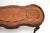 Wood Antique French Inlaid Coffee Table, 1930s For Sale - Image 7 of 9