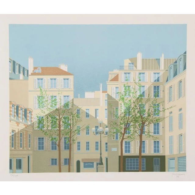 Manolo Tarazona - Paris - La Place De Furstemberg For Sale
