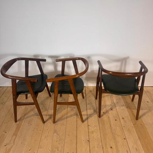 GE-525 Chairs by Hans J. Wegner, 1960s, Set of 6 For Sale - Image 4 of 10