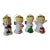 .Vintage Bisque Porcelain Angel Figurine Ornaments. Made in Taiwan. Set of Four. For Sale