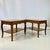 1950s Vintage Bassett French Provincial Maple 2-Tier Side Tables - A Pair. For Sale - Image 9 of 12