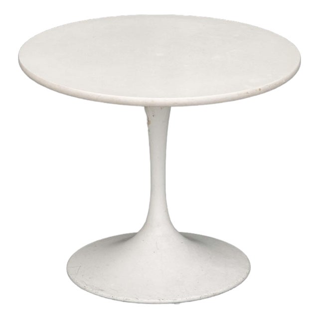 Eero Saarinen Style Tulip Side Table For Sale