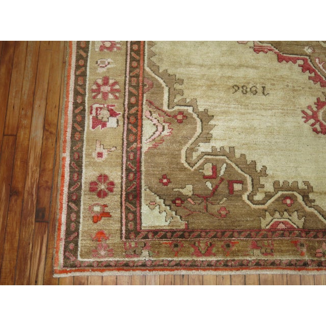 Traditional Late 20th Century Traditional Turkish Kars Anatolian Room Size Rug For Sale - Image 3 of 6