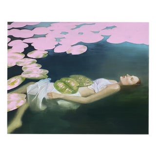 Milena Kwiatkowska, No Title, Series: Suspended in Time, Ophelia, 2026, Oil on Canvas For Sale