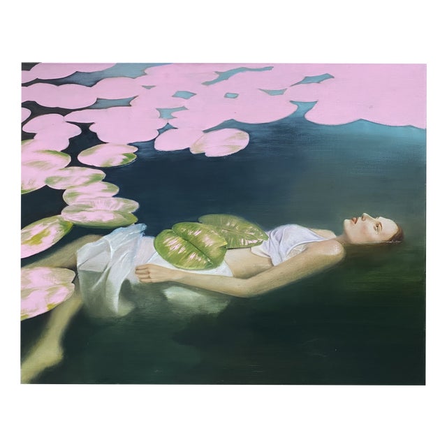 Milena Kwiatkowska, No Title, Series: Suspended in Time, Ophelia, 2026, Oil on Canvas For Sale