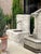 Cream Le Chaux Hand Carved and Distressed Limestone Block Fountain From the South of France For Sale - Image 8 of 12