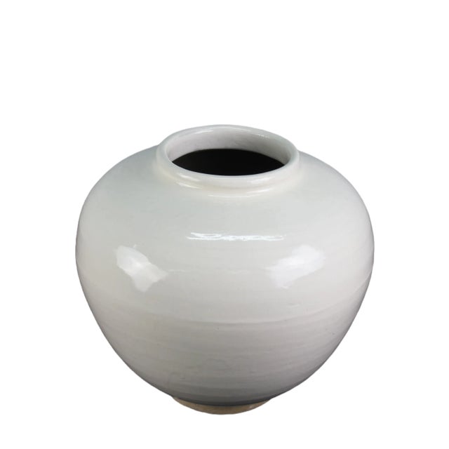 White Pear Jar For Sale - Image 4 of 5