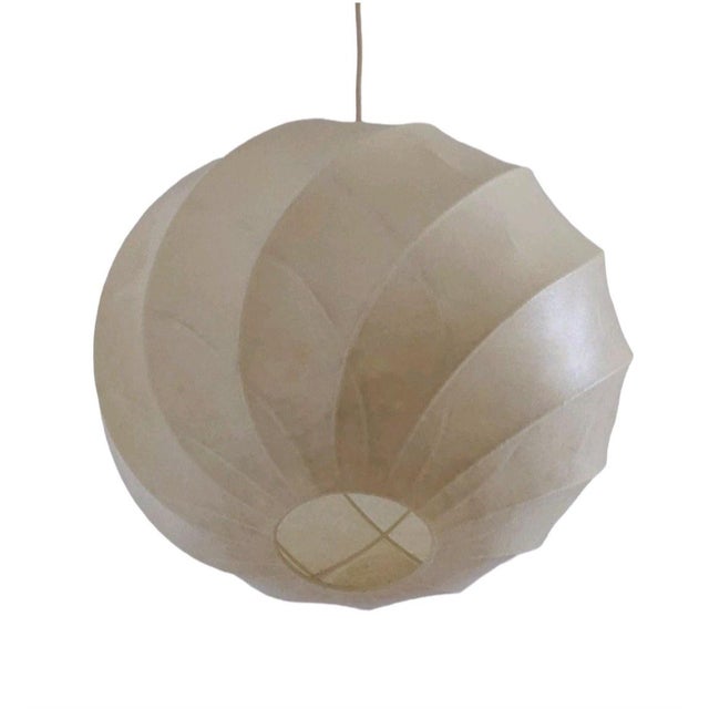 Mid-Century Modern Cocoon Lamp from Goldkant Leuchten, 1970s, in Very Good conditions. Designed 1970 to 1979 I have...