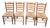 Vintage French Country Rush Seat Ladder Back Dining Chairs – Set of 4 For Sale