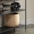 Plastic Ribbon Sphere in Black Resin For Sale - Image 7 of 11