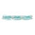 Cathy Waterman Aquamarine Diamond Bracelet 7 Strand Platinum 6.5" For Sale