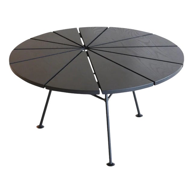 Big And Low Bam Bam Black Ash Table by OK Design For Sale