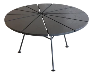 Big And Low Bam Bam Black Ash Table by OK Design