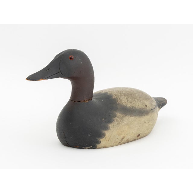 American Painted and Carved Wood Duck Decoys, 2 For Sale - Image 13 of 14