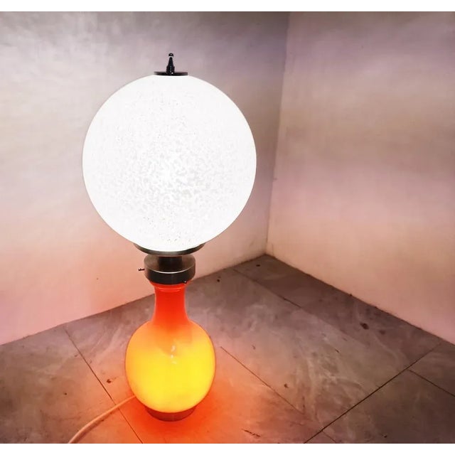 1960s Vintage Table Lamp from Mazzega, 1960s For Sale - Image 5 of 10