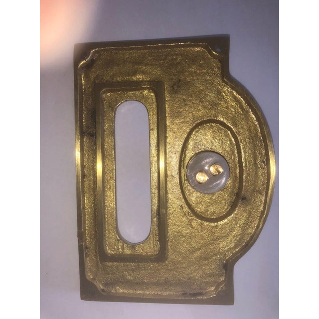 12 Volt Brass Door Bell by AZ HOME For Sale - Image 4 of 5