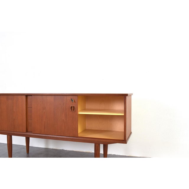 Mid-Century Danish Teak Sideboard, 1960s For Sale - Image 14 of 18