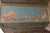 1980s Turquoise/Blue Maitland Smith Vintage Japanese Secretary Desk For Sale - Image 5 of 13