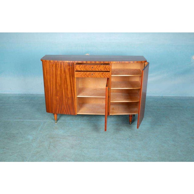 Vintage Swedish Sideboard in Veneer For Sale - Image 6 of 18