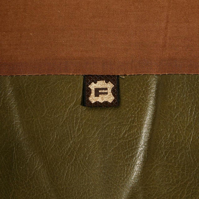 Vintage Leather Sofa Set, 1970s, Set of 3 For Sale - Image 17 of 18