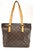 Classic Louis Vuitton Cabas Piano M51148 tote in the iconic Monogram canvas with natural cowhide leather trim and gold-...