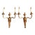 Pair of Louis XVI Style Gilt Bronze Sconces For Sale