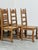 Vintage Oak High-Back Dining Chairs, Set of 6 For Sale - Image 11 of 14