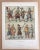 Up for sale is this gorgeous costume print from a 1925 book on costume by Adolf Rosenberg. It is matted in a pH neutral...