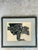 Vintage Framed Hawk Woodcut Art For Sale - Image 4 of 12
